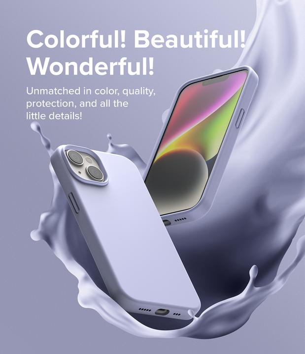 Immagine prodotto Ringke Apple iPhone 14 Plus 6.7 "SILICONE LAVANDA (Apple iPhone 14 Plus)