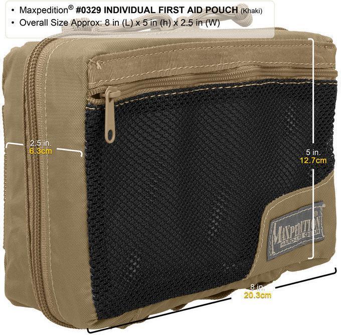 Actual product image Maxpedition Customized 1 help bag (Emergency cases)