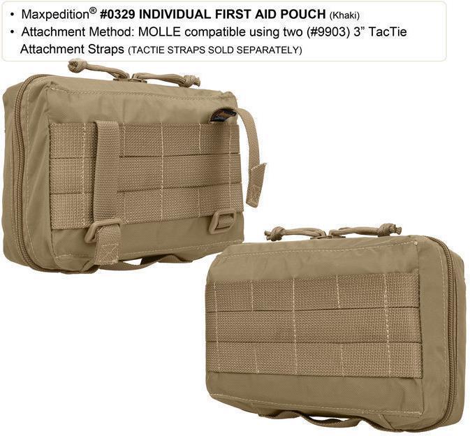Actual product image Maxpedition Customized 1 help bag (Emergency cases)