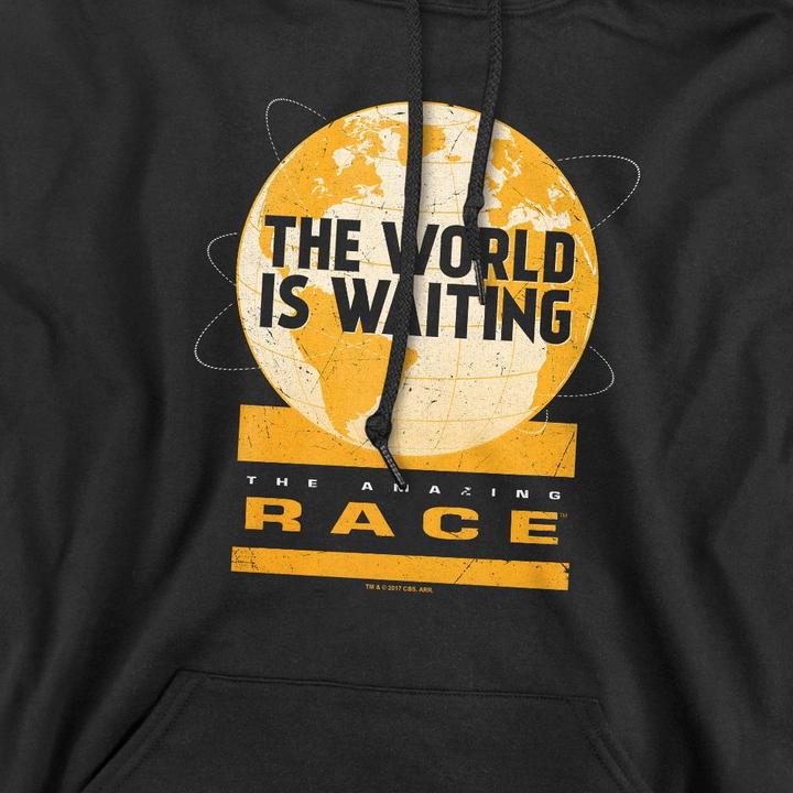 Immagine prodotto The Amazing Race Waiting World Felpa con Cappuccio Uomo (XXL)