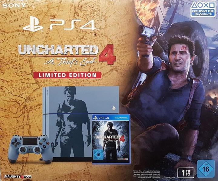 Immagine prodotto Sony Playstation 4 Uncharted 4 Limited Edition, 1TB
