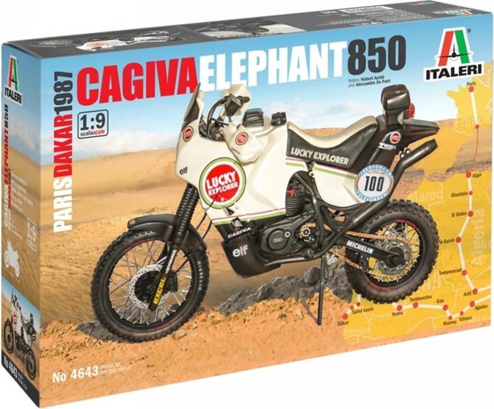 Image du produit Italeri 1:9 Cagiva Elephant 850 Winner 1987