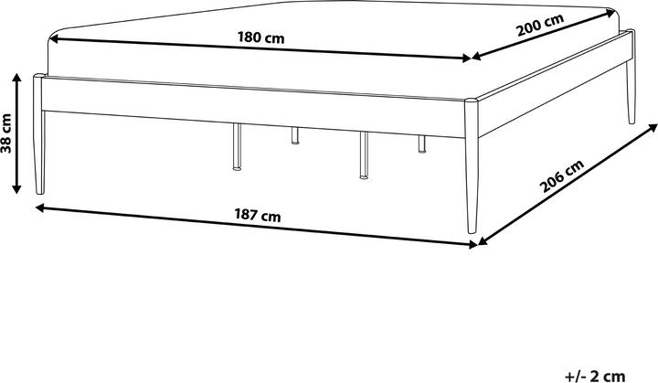 Actual product image Beliani Vaurs (180 x 200 cm)