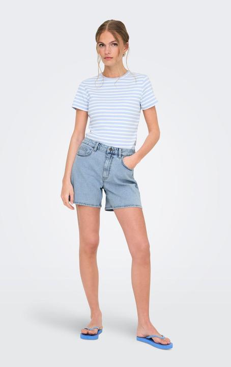 Actual product image JdY JDYCLAUDIA Hohe Taille Weiter Beinschnitt Jeans-Shorts Jeans-Shorts (M)
