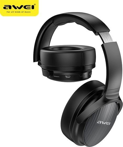 Actual product image Awei Bluetooth headphone s A780BL black (No noise cancelling, 15 h, Wireless)