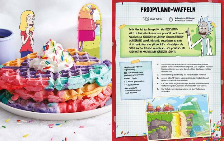 Produktbild Panini Rick and Morty: Das offizielle Kochbuch (Deutsch, August Craig, James Asmus, 2022)
