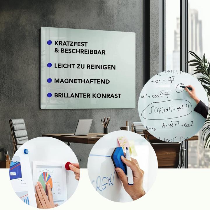 Immagine prodotto Master of Boards Tavola di vetro Vetro di sicurezza (120 x 240 cm)