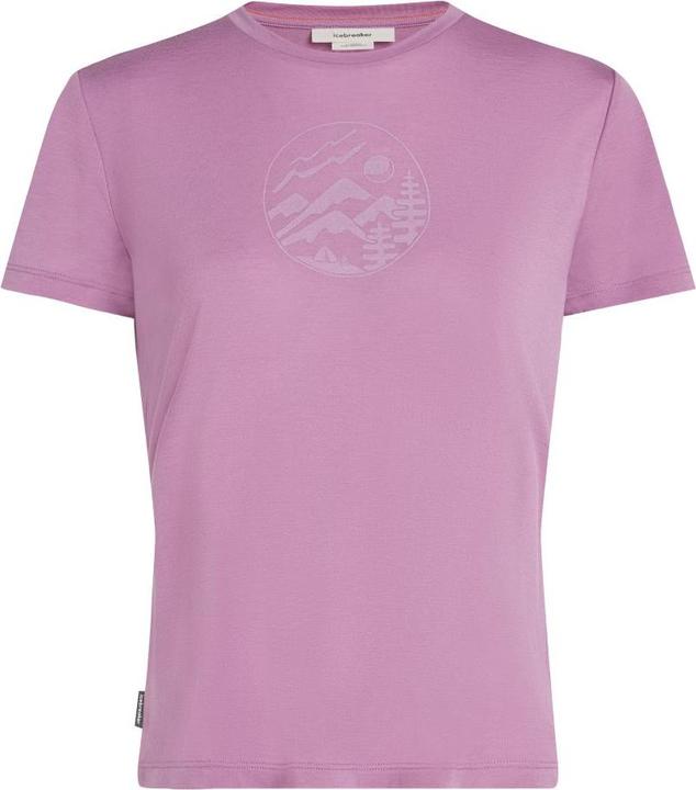 Icebreaker Women Merino Blend Core SS Tee Camping Circle (XL)