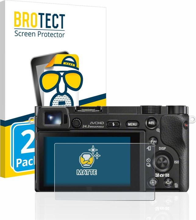 Actual product image BROTECT Anti-glare screen protector matt (Screen protector, Alpha 6000)