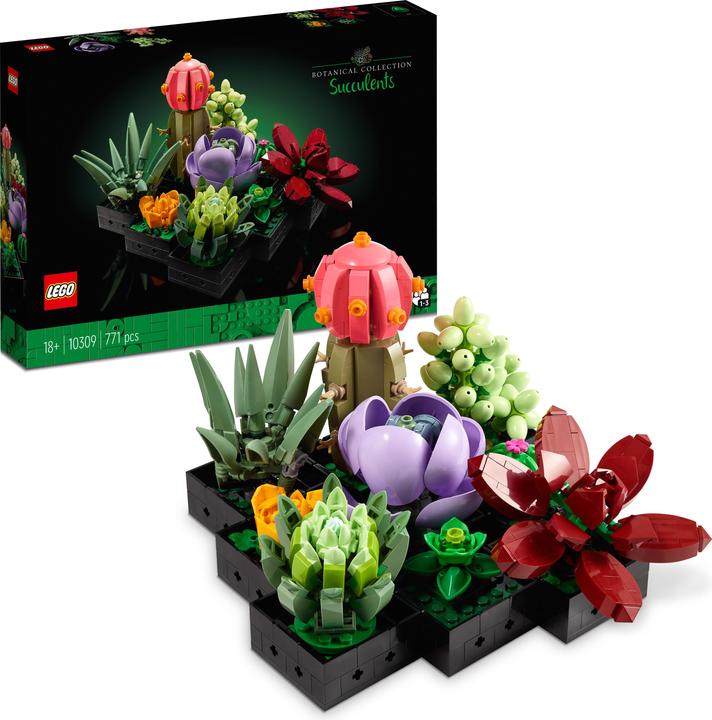 Immagine prodotto LEGO Succulente (10309, LEGO Botanical, Set LEGO rari)