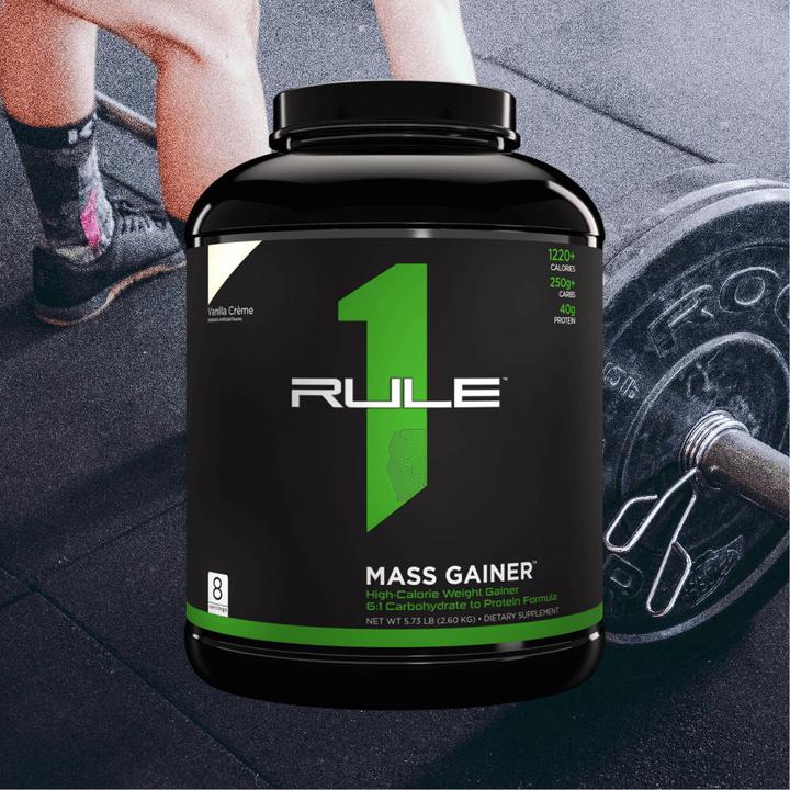 Actual product image Rule 1 R1 Mass Gainer (Vanilla cream, 1 pcs., 2974 g)
