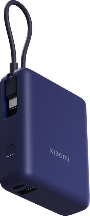 Actual product image Xiaomi 33W Power Bank 10000mAh (Integriertes Kabel) | Eisblau (10000 mAh, 36.50 W, 36.50 Wh)