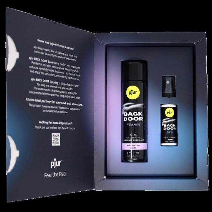 Productafbeelding Pjur Achterdeur Set Anaal Glijmiddel En Spray (120 ml)