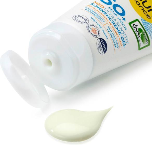 Immagine prodotto dm Sundance Crema solare in gel, MED ultra sensibile (Crema solare, SPF 50+, 150 ml)