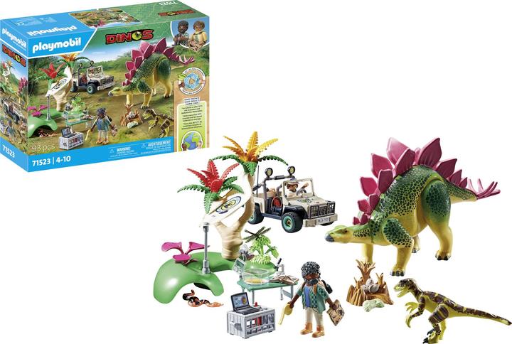 Image du produit Playmobil Camp de recherche avec des dinosaures (71523, Dinosaures Playmobil)