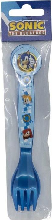 Actual product image Tinisu Sonic the Hedgehog plastic cutlery set - 2 pieces
