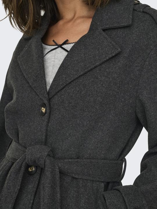Actual product image Only Lapel collar Cuffs with button Jacket Trench coat (XL)