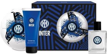Immagine prodotto interBär Set regalo Inter - Include un'Eau De Toilette da 100 Ml e un Gel Doccia da 200 Ml con il Pallone