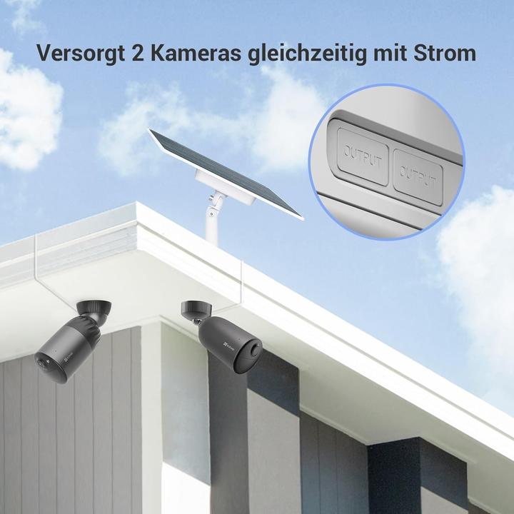 Image du produit EZVIZ Panneau solaire de batterie 12W (Panneau solaire)