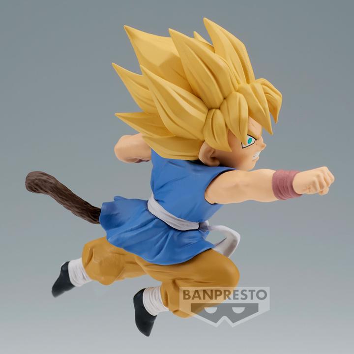 Image du produit Banpresto Dragon Ball GT - Match Makers - Super Saiyan Son Goku (VS Super C-17) Statue 9cm
