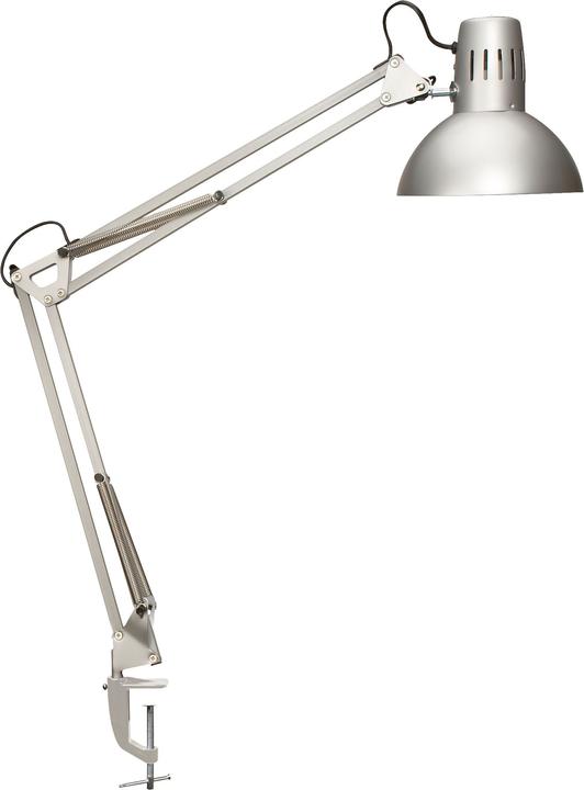 Actual product image Maul LED table lamp MAULstudy clamp incl. bulb E27 - silver