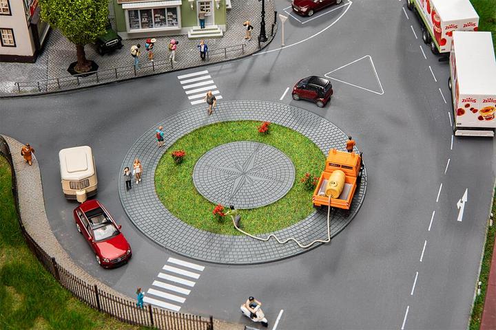 Produktbild Faller Kreisverkehr und Verkehrsinsel