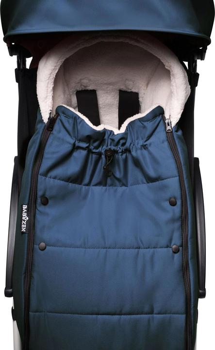 Actual product image Babyzen YOYO Footmuff - Navy Blue