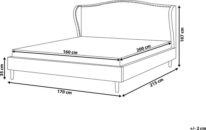 Actual product image Beliani Colmar (160 x 200 cm)