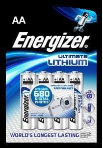 Produktbild Energizer Ultimate Lithium (4 Stk., AA, 3000 mAh)