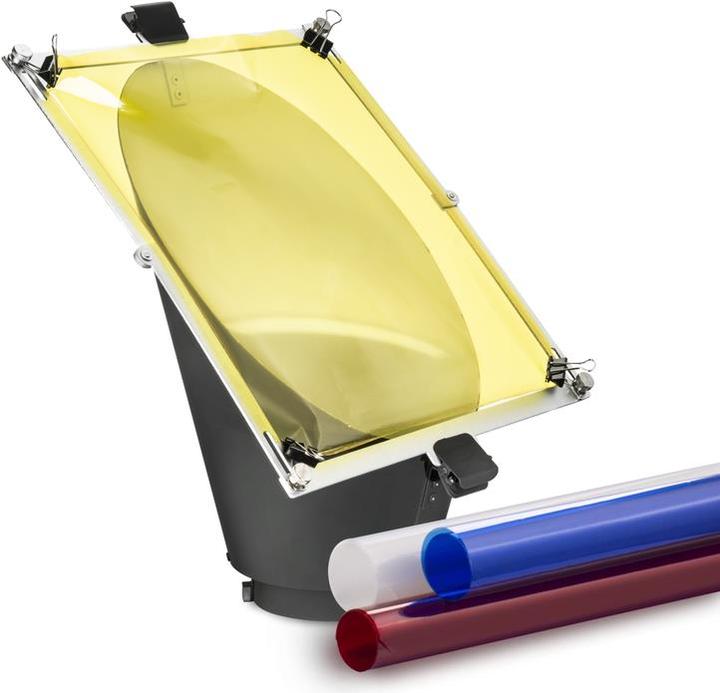 Actual product image Walimex Background reflector K&DS series+color filter