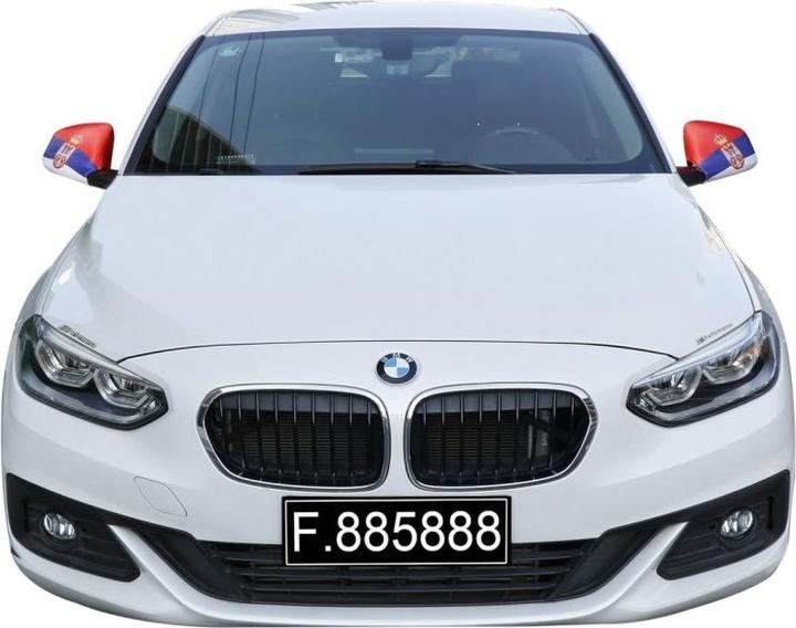 Produktbild Sonia Originelli Auto Aussenspiegel Fahne Set Serbien