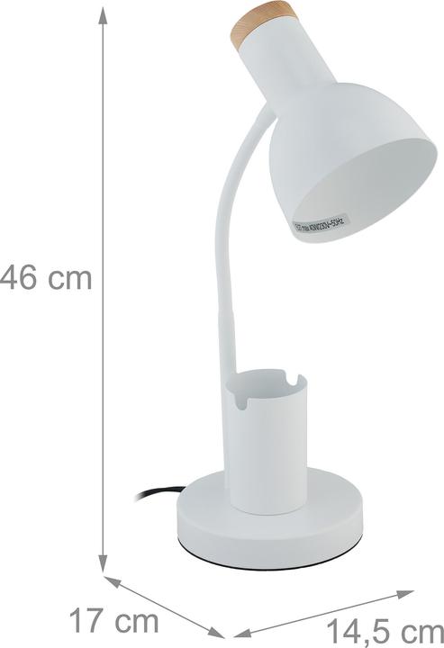 Image du produit Relaxdays Lampe de bureau (E27)