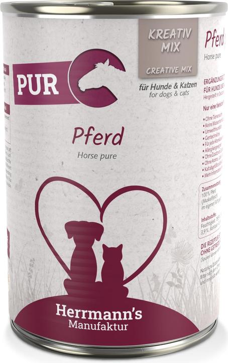 Produktbild Herrmann's Pferd Reinfleisch (Adult, 1 Stk., 400 g)