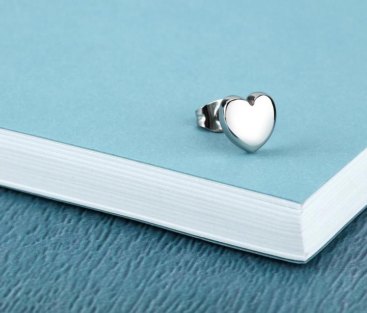 Produktbild La Petite Story Heart Einzel Ohrstecker (Edelstahl)