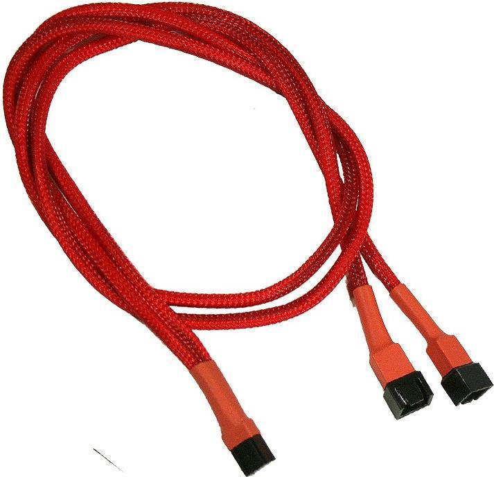 Actual product image Nanoxia 3 pin Molex Y cable (0.60 m)