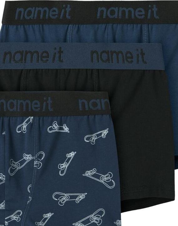 Immagine prodotto Name it Nkmboxer 3p Titan Skater Noos (146, 152, confezione da 3)
