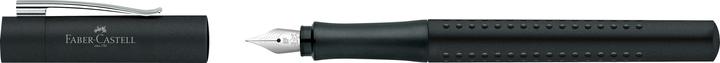 Faber-Castell FABER-CA. Füller Grip 2011 EF 140994 schwarz (Schwarz, 1 x)