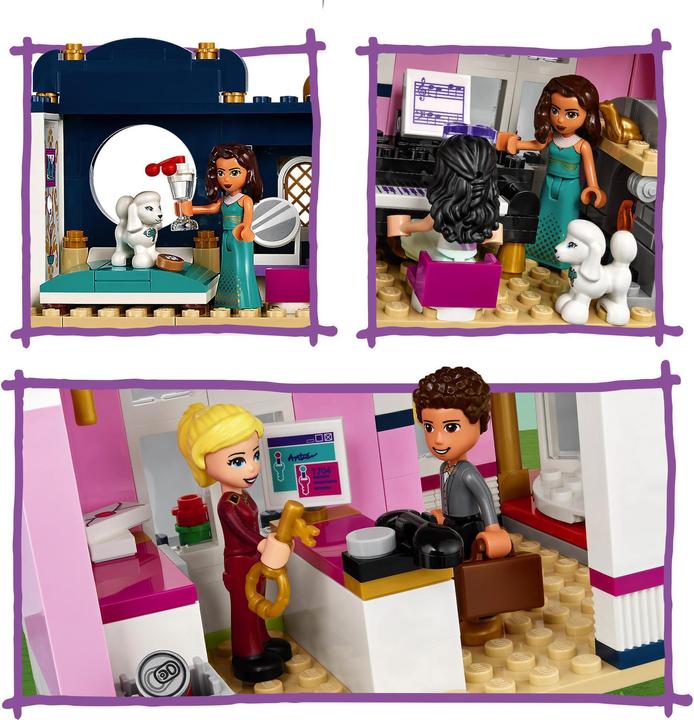 Produktbild LEGO Heartlake City Hotel (41684, LEGO Friends)
