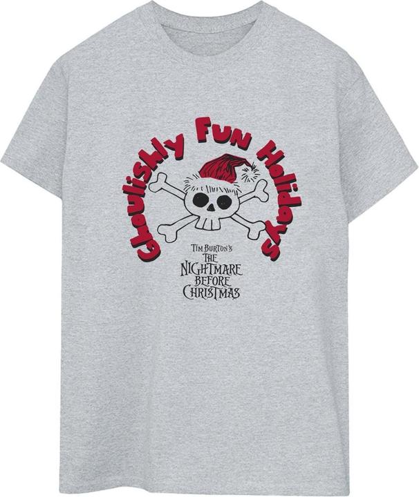 Disney The Nightmare Before Christmas Ghouishly Fun Holidays TShirt (4XL)
