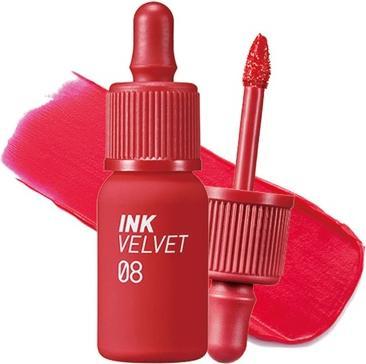 Clio Peripera Ink the Velvet Lip Tint Liquid Lip 0.14 fl oz 008 SELLOUT RED (008 SELLOUT RED)