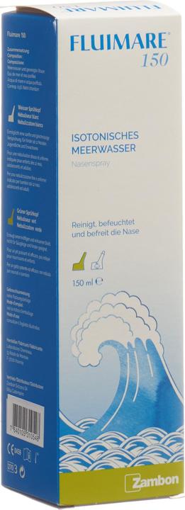 Nutritional values and ingredients Fluimare 150 Nasal spray (1 Piece)