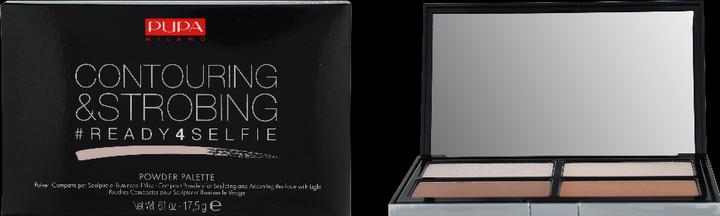 Pupa Milano Contouring & Strobing Palette Ready 4 Selfie Light Skin (#001 Light)