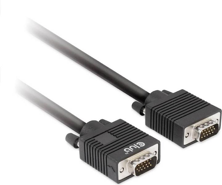 Image du produit Club 3D Club3D câble VGA > VGA mâle/mâle (3 m, VGA)