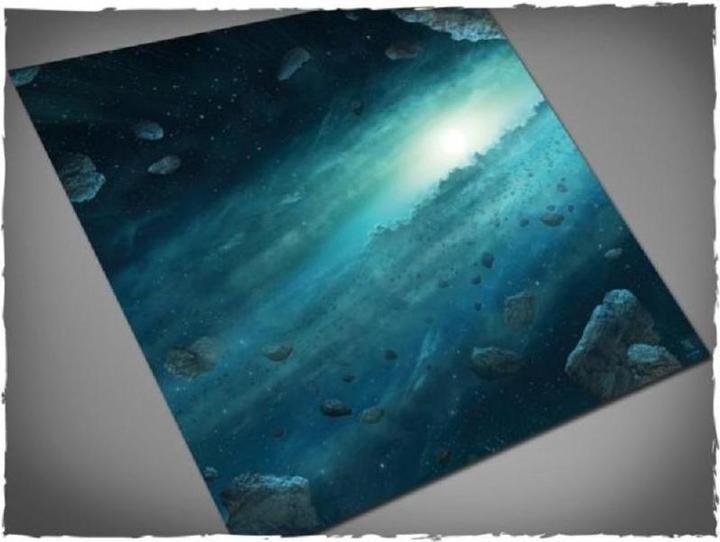 Actual product image Deep-Cut Studio 17MAT33M - Play Mat Asteroid Field, Mouse Pad Mat, size 91 × 91 cm