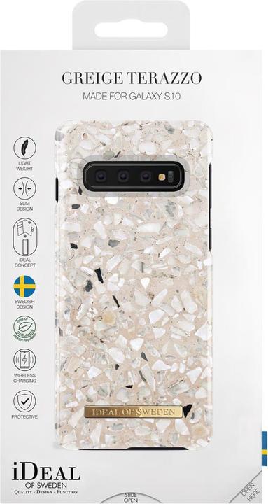 Actual product image iDeal Of Sweden Cover Greige Terazzo