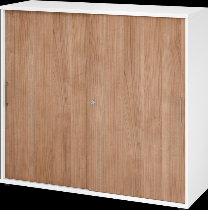White, Walnut decor