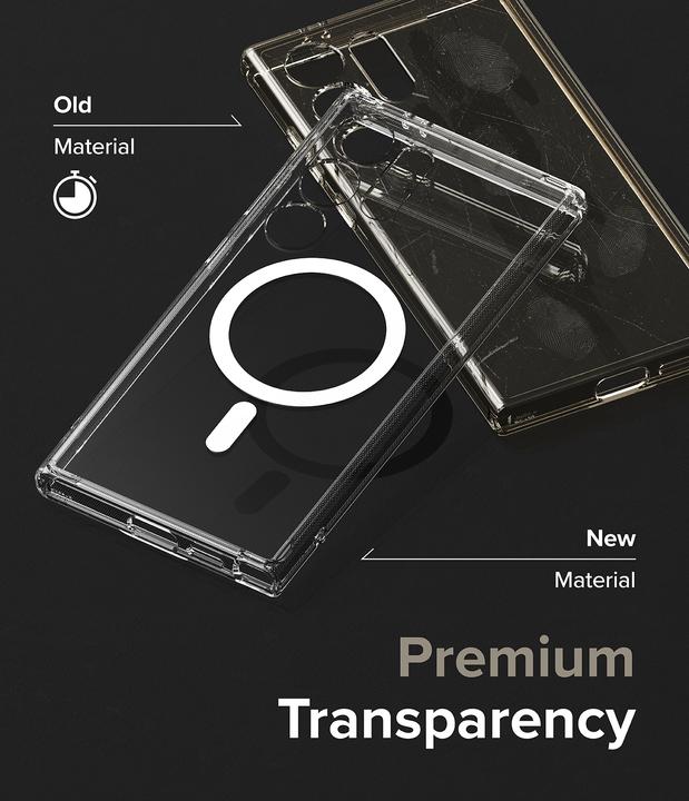 Actual product image Ringke Fusion Magnetic Magsafe Galaxy S24 Ultra Clear (Samsung Galaxy S24 Ultra)