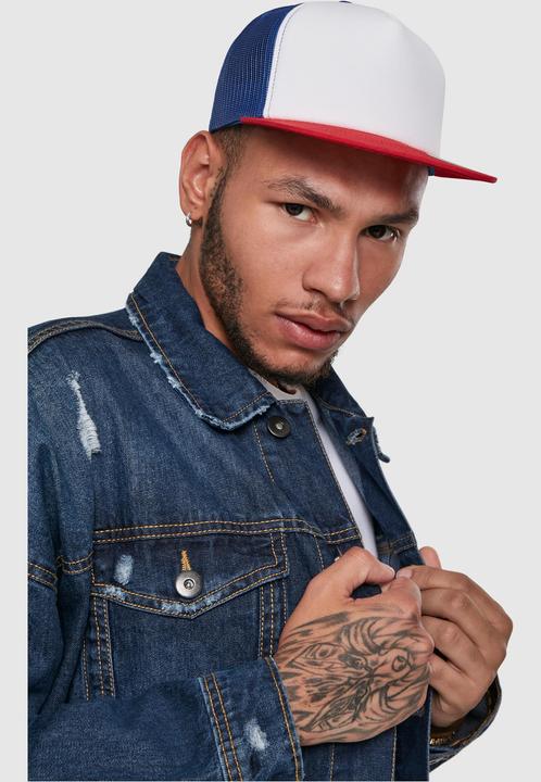 Actual product image Flexfit Foam Trucker with White Front (One size)