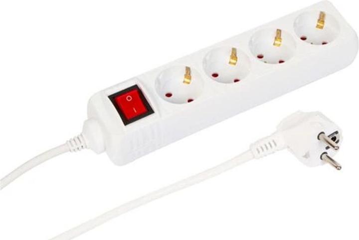 Produktbild MicroConnect Schuko Power Strip (4 x, CEE 7/3, 1.50 m)