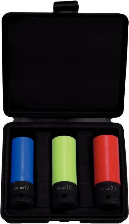 KS Tools Stecknuss Satz (21 mm, 18 mm, 20 mm, 19 mm, 17 mm)